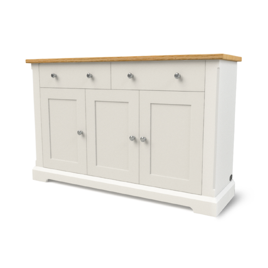 Ashford Slimline three door sideboard with soft close doors